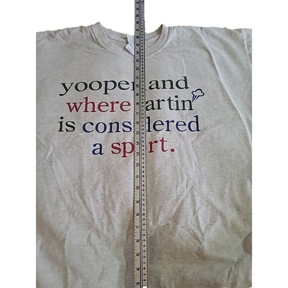 Xxl T-Shirt Says Yooperland Where Fartin Is Considered A Sport - Picture 8 of 11